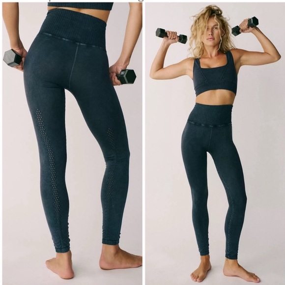 NWOT Free People Movement Good Karma High Rise Leggings...
